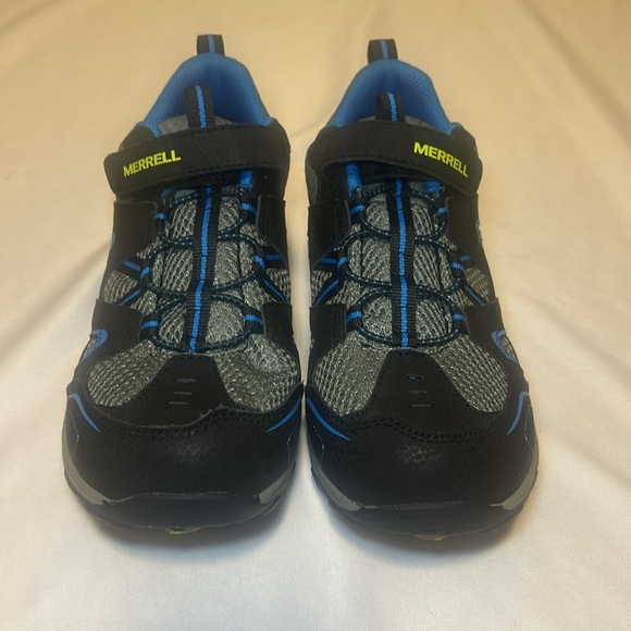 Like New Merrell Chaser Trail Hiking Hook/Loop Shoes 7M Kid’s Unisex - Picture 11 of 14